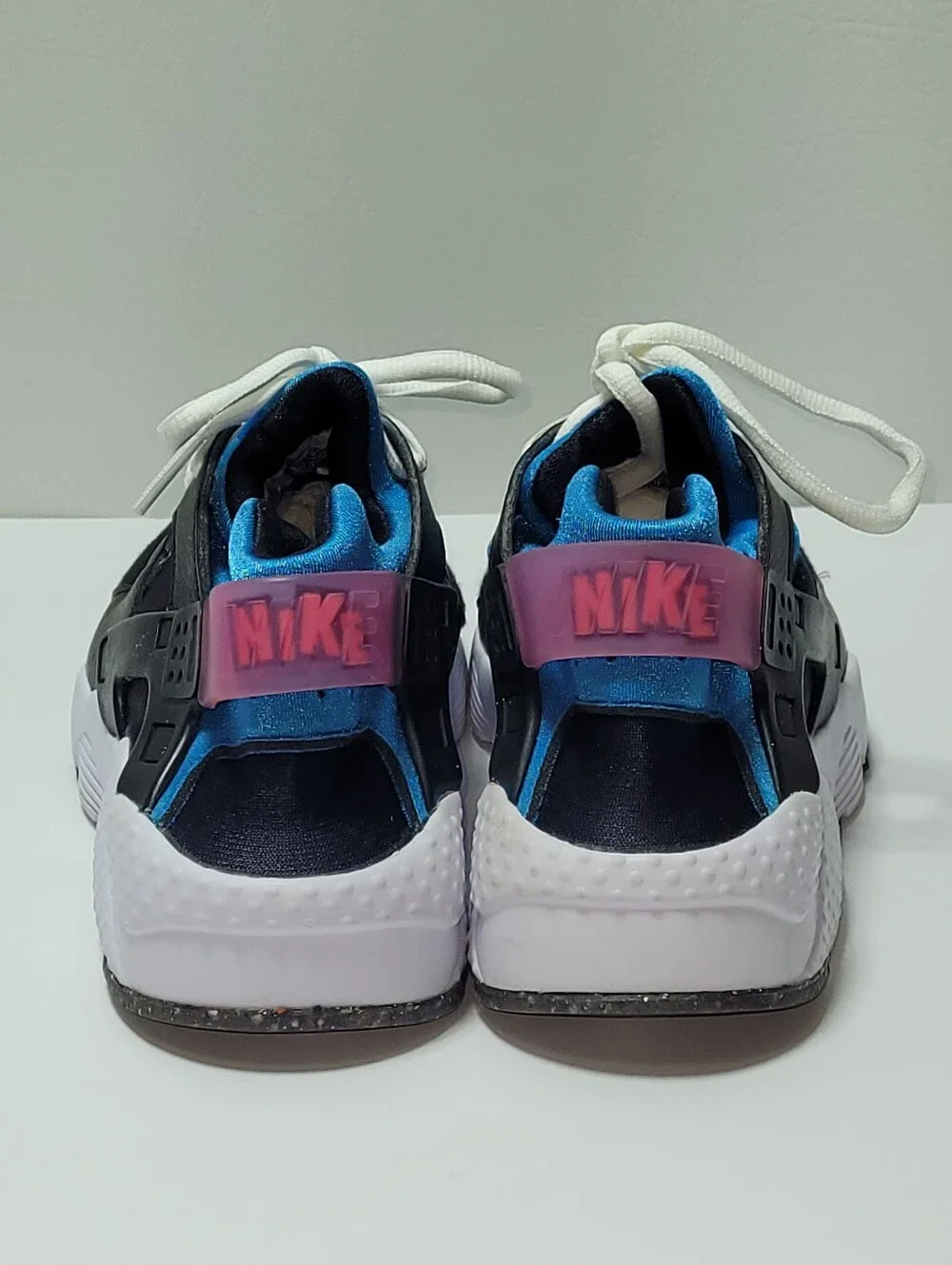 Nike Huarache Run GS 'Black Light Photo Blue' Sneakers,
